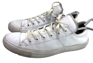 Converse Chuck Taylor All Star Ox Leather White mens 9 - Picture 1 of 10