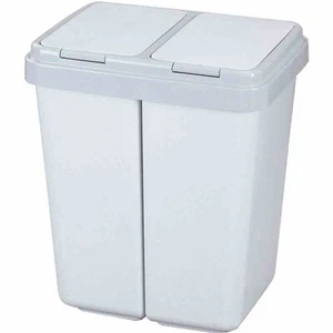 ABFALLSAMMLER Abfalltrenner Duo Bin 2x25l Mülltrenner Recycling-Mülleimer NEU - Bild 1 von 1