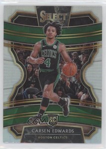 2019-20 Panini Select Concourse Silver Prizm Carsen Edwards #18 Rookie RC