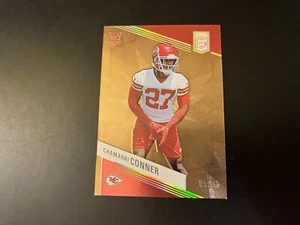 2023 Panini Donruss Elite Rookies Gold #118 Chamarri Conner Rookie RC/10 Chiefs - Foto 1 di 2