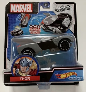 Hot Wheels Flip Fighters Marvel Thor Car - Picture 1 of 4