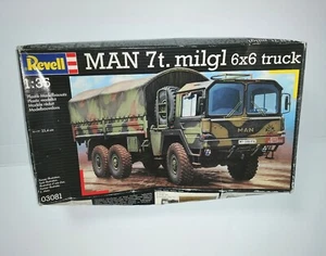 REVELL 1/35 KIT MONTAGGIO MAN 7t.milgl 6X6 TRUCK NO.03081 - Foto 1 di 3
