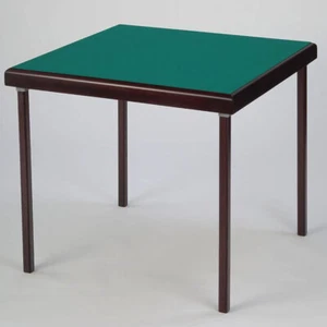 Masters Cerberus Bridge Table - Mahogany Finish with Green Baize - Picture 1 of 5