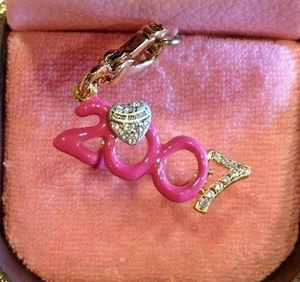 NWT 2007 JUICY COUTURE GLASSES CHARM (RARE) YJRU0962 - Picture 1 of 3