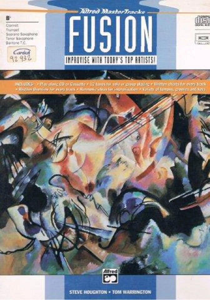 Alfred Master Tracks Fusion - Bb Instruments - Improvise Music Book & CD '' - Image 1 of 1