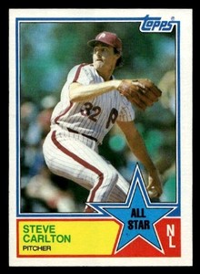 Steve Carlton Philadelphia Phillies 1983 Topps #406