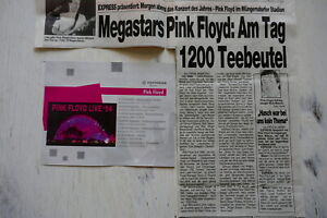 Pink Floyd..1/2 Seite...TagesZeitung vom 1.8.1994 Köln