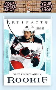 2022-23 Upper Deck Artifacts #188 Trey Fix-Wolansky #/999 ROOKIE CARD RC - Foto 1 di 2