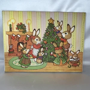 Cuciture trapuntate Creative Circle Trimmin' the Tree 2252 Natale 1982 complete - Foto 1 di 12