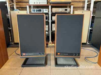 JBL 4311 Vintage Studio Monitors with Stands - WOW - Image 1 of 4