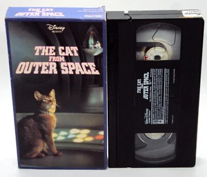 Walt Disney's THE CAT FROM OUTER SPACE VHS Feline ET Ken Barry Sandy Duncan OOP - Foto 1 di 4