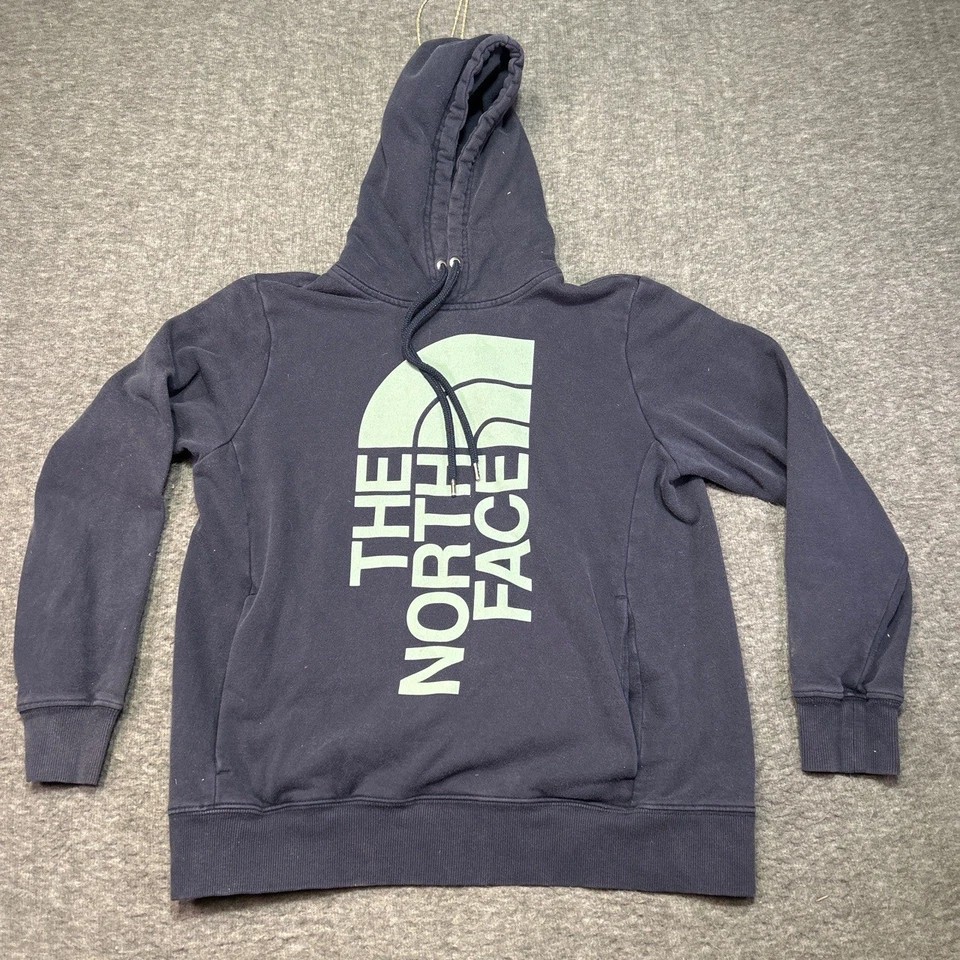 Sudadera con Capucha The North Face Para Mujer Mediana Azul Marino Gráfico Exterior Informal Moda Foto 1 de 4