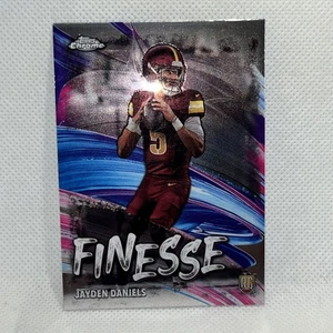 2024 Topps Chrome Jayden Daniels Finesse RC #F-3 Commanders ROY! - Bild 1 von 4