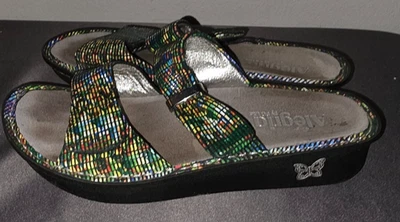 Sandalias cómodas Alegria para mujer talla 39 Karmen Prime Time Rave 2 correas Foto 1 de 4