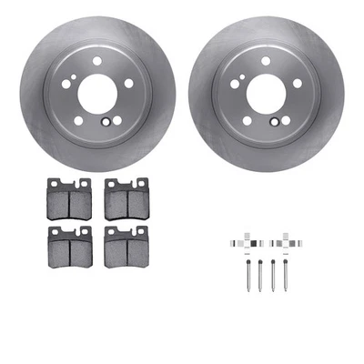 For Mercedes-Benz SL320 94-95 R1 Concepts Rear Brake Kit w Optimum Pads Foto 1 de 4
