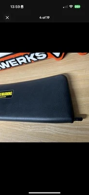 Conjunto de parasol negro Honda S2000 2000-2005 lado izquierdo del conductor LH OEM Foto 1 de 4