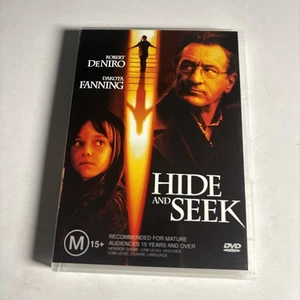 Hide and Seek (DVD, 2004) Robert De Niro, Dakota Fanning Region 4 NEW - Picture 1 of 2