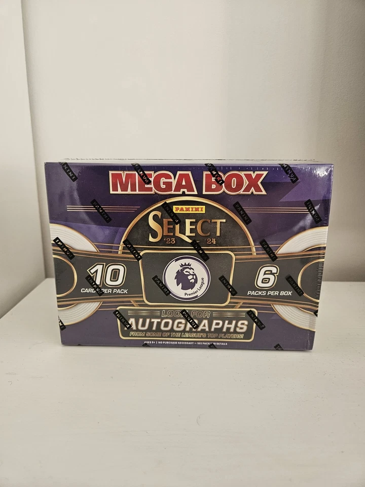 2023/24 Panini Select Premier League EPL Soccer Mega Box Red Ice (SEALED)