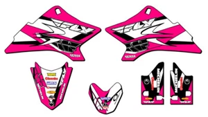 Kit de gráficos TTR 50 13 FLY 2006-2022 rosa Senge compatible con Yamaha - Imagen 1 de 10