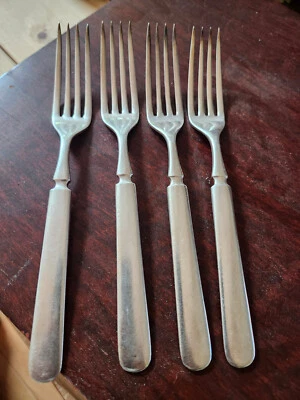 Tenedores de cena cubiertos 1835 R Wallace 12 DWT - Lote de 4 Foto 1 de 4