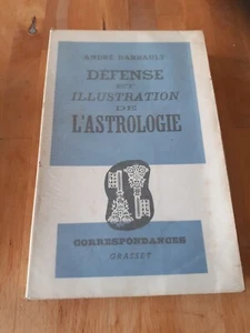 Défense et illustration de l'Astrologie - André Barbault  - Grasset (Alfa, 1955) - Imagen 1 de 3