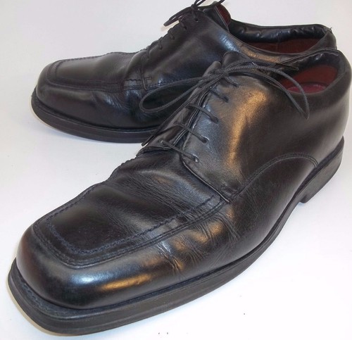 Oxford Clarks Travel Soft da uomo US 9 5 W in pelle nera comfort da lavoro 5373