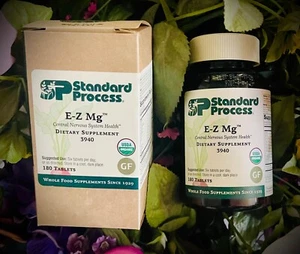 Proceso Estándar, 4 E-Z Mg Magnesio Orgánico a Base de Plantas, 180 Tab. Mejor por 9.26. - Imagen 1 de 6