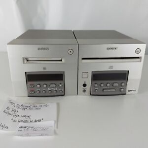 SONY MD Player MDS-MX101 & SONY CD Receiver HCD101 - EHB