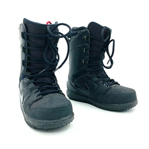 Nike SB Vapen Black 447125 Snowboard Boots Mens Size 7 - Picture 1 of 8