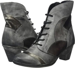 Botines grises para mujer Remonte D8774-01, precio de venta sugerido por el fabricante 149,95 USD - Imagen 1 de 7