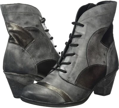 Remonte Women's D8774-01 Grey Ankle Boots, MSRP $149.95 - Imagem 1 de 4
