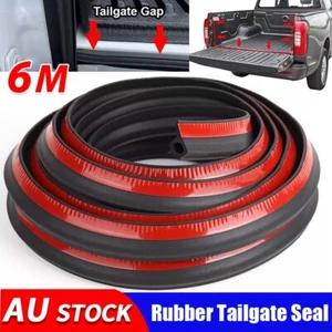 6M TAILGATE SEAL KIT FOR Truck Ram 1500 2500 3500 RUBBER UTE DUST TAIL GATE NEW - Picture 1 of 16