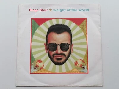 RINGO STARR UK  1992  45  WEIGHT OF THE WORLD   EX - Imagem 1 de 4