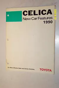 1990 TOYOTA Celica New Car Features Manual - Picture 1 of 2