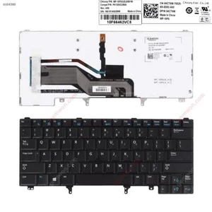 New Keyboard For DELL Latitude E6420 E5420 E6220 E6320 E6430 Black ( Backlit��US - Picture 1 of 4