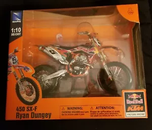 Ryan Dungey New Ray KTM 1:10 Die Cast Motorcycle 450 SX-F New - Picture 1 of 5