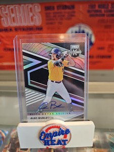 ALEC BURLESON 2020 ELITE EXTRA EDITION AUTOGRAPHED ROOKIE CARD. CARDINALS.