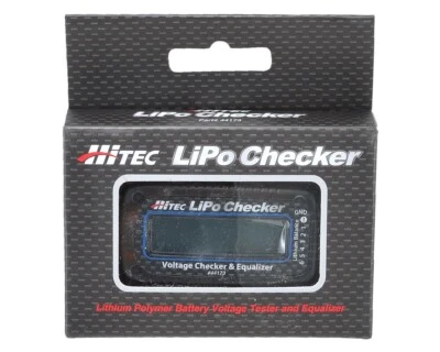Hitec RC Remote Control LiPo Battery Voltage Checker & Equalizer HRC44173 - Image 1 of 2