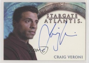 2005 Stargate: Atlantis Season 1 Craig Veroni as Dr Peter Grodin Auto b6s