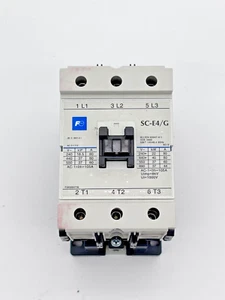 Contactor eléctrico Fuji serie SC-E4G-24VDC IEC, 80A, (3) N.O. Postes de alimentación, 600V - Imagen 1 de 7