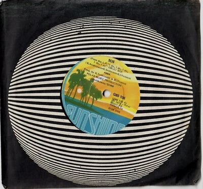 ABBA SOS 7 Inch Vinyl Single 1975 South African Sunshine GBS 106  Europop Rare - Image 1 of 4