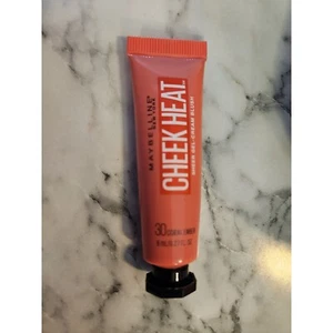 Maybelline Cheek Heat Sheer Gel-Cream Blush 30 Coral Ember 0.27 Fl Oz - Picture 1 of 3