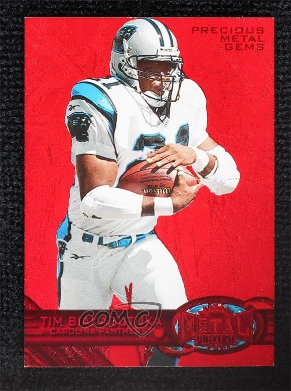 1997 Skybox Metal Universe PMG Red /150 Tim Biakabutuka #4