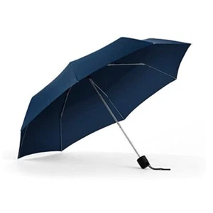 Umbrellas Rain Essentials Manual Compact, One Size Navy - Picture 1 of 8