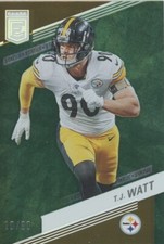 2023 Donruss Elite #91 TJ Watt Status /90 N/A Near mint or better