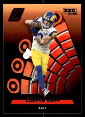 2022 Zenith #93 Cooper Kupp Red Zone Card Los Angeles Rams - Image 1 of 2