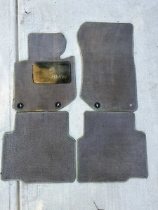 1992-1998 E36 318i Bmw 3 Series Coupe Sedan Full Set Oem Floor Mats Gray Carpet - Picture 1 of 9