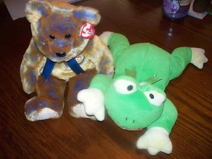 TY BEANIE BUDDY CLUBBY II Y SMOOCHY - Imagen 1 de 1