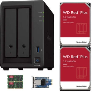 Synology DS723+ 4GB RAM 10GbE 12TB (2x6TB) of WD RED PLUS Drives - Picture 1 of 1