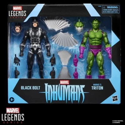 Marvel Legends Inhumans Black Bolt and Triton Action Figure Two-Pack -IN STOCK- - Image 1 of 4